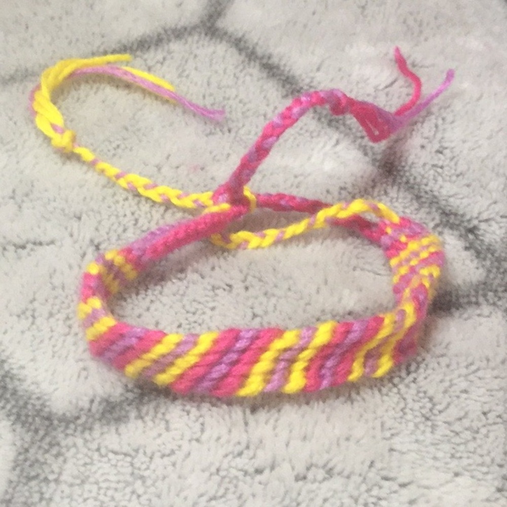 Spring friendship bracelet